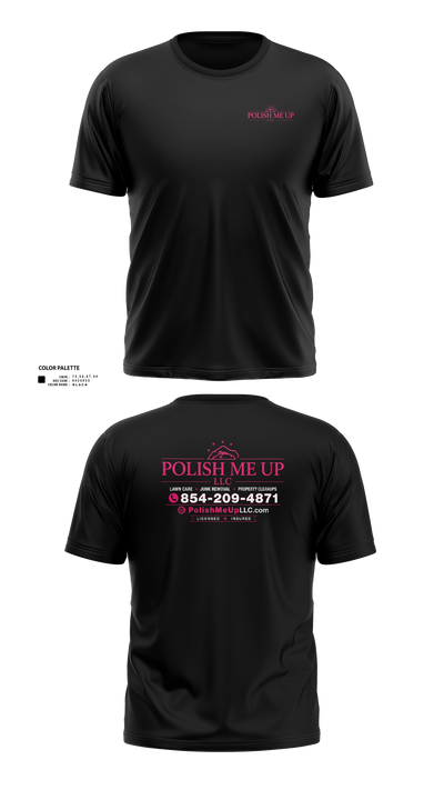 Polish Me Up LLC Soft Poly Tee Cotton Like Feel - 21