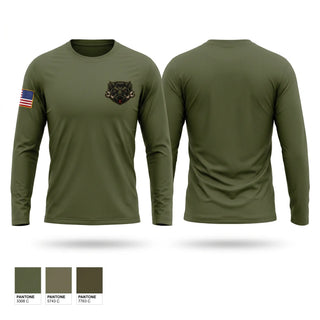 Long Sleeve Performance Shirt, Echo Company Warhogs, Army, Teamtime, Team time, sublimation, custom sports apparel, team uniforms, spirit wear, spiritwear, sports uniforms, custom shirts, team store, custom team store, fundraiser sports, apparel fundraiser