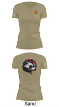 3-27 68507802 Women's Short Sleeve V-neck Shirt - 88