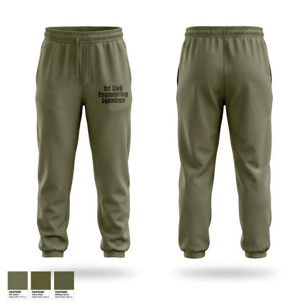 Sweatpants, 1st Civil Engineering Squadron, Air Force, Teamtime, Team time, sublimation, custom sports apparel, team uniforms, spirit wear, spiritwear, sports uniforms, custom shirts, team store, custom team store, fundraiser sports, apparel fundraiser