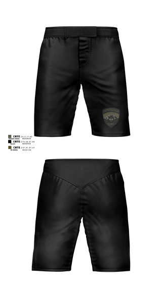PENINSULA CRISIS RESPONSE TEAM 40299009  Fight Shorts - 50