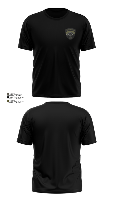 PENINSULA CRISIS RESPONSE TEAM 40299009 Short Sleeve Performance Shirt - 50