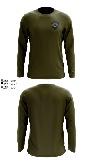 PENINSULA CRISIS RESPONSE TEAM 40299009 Long Sleeve Rash Guard Shirt - 51