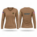 Howard County Sheriff's Office Women's Long Sleeve V-neck Shirt - 1