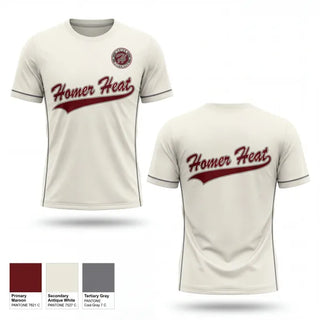 Short Sleeve Performance Shirt, Homer Heat, Softball, Teamtime, Team time, sublimation, custom sports apparel, team uniforms, spirit wear, spiritwear, sports uniforms, custom shirts, team store, custom team store, fundraiser sports, apparel fundraiser