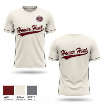 Homer Heat 75539794 Short Sleeve Performance Shirt - 1