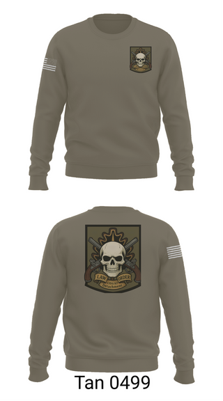 Crew Neck Sweatshirt, 430th MP Detachment, , Teamtime, Team time, sublimation, custom sports apparel, team uniforms, spirit wear, spiritwear, sports uniforms, custom shirts, team store, custom team store, fundraiser sports, apparel fundraiser