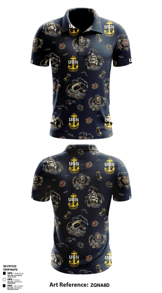 Patuxent River CPOA 33196996 Short Sleeve Performance Polo -10