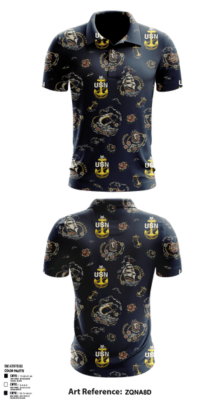 Patuxent River CPOA 33196996 Short Sleeve Performance Polo -11