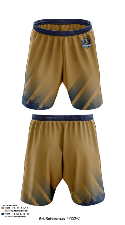 MIRMIDONES FC 69127021 Athletic Shorts With Pockets - 1