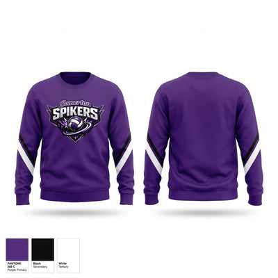 Somerton spikers Crew Neck Sweatshirt - 2