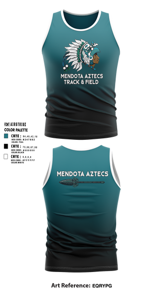 Mendota Aztecs 94033090 Tank Top - 10