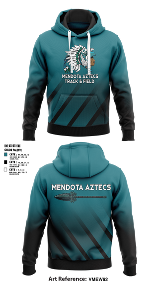 Mendota Aztecs 94033090 Hoodie - 10