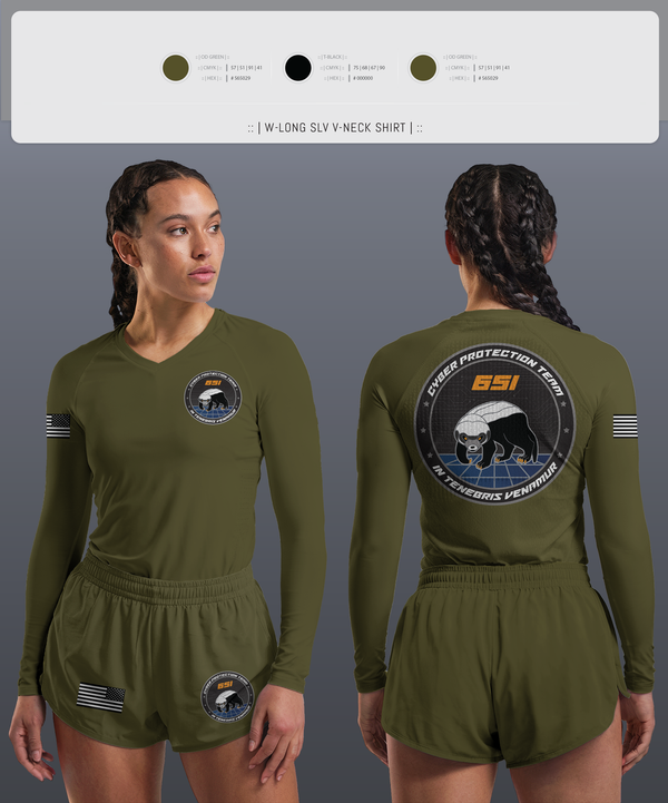 Womens Long Sleeve Vneck Shirt, CPT3, , Teamtime, Team time, sublimation, custom sports apparel, team uniforms, spirit wear, spiritwear, sports uniforms, custom shirts, team store, custom team store, fundraiser sports, apparel fundraiser