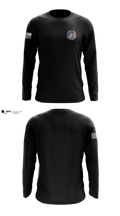 Fort Walton Beach Police Department 16599303 Long Sleeve Performance Shirt - 3