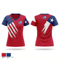 WTXC Fight Club Women's Short Sleeve V-neck Shirt - 1