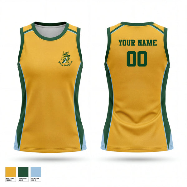 Hāna Dragons 4600377 Womens Basketball Jersey -1
