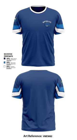 NorthBallerz 49852928 Short Sleeve Performance Shirt - 1