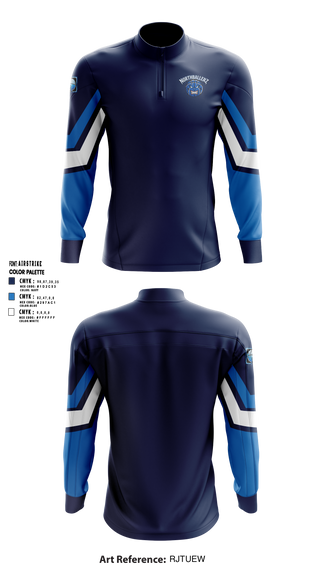 NorthBallerz 49852928 Quarter Zip Jacket - 1