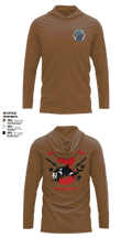 UUVRON THREE 76018481 Long Sleeve Performance Shirt with hood - 2