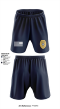 Livingston Police Department 7983216 Athletic Shorts With Pockets - 1
