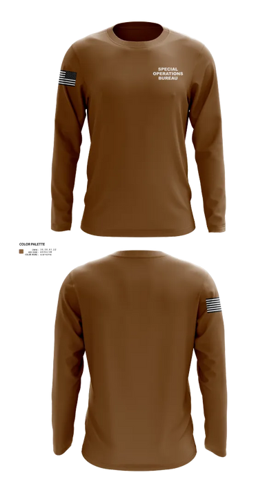 Special Operations Bureau 80972475 Long Sleeve Performance Shirt 22