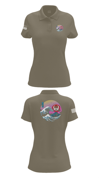 Womens Short Sleeve Performance Polo, ODA 1123, , Teamtime, Team time, sublimation, custom sports apparel, team uniforms, spirit wear, spiritwear, sports uniforms, custom shirts, team store, custom team store, fundraiser sports, apparel fundraiser