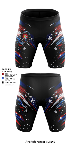 Olympic City Track Club 78162877 Men's Compression Shorts - 1
