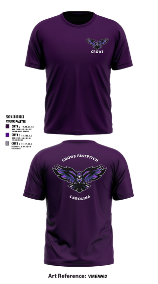 CROWS Fastpitch 7110601 Short Sleeve Performance Shirt - 1