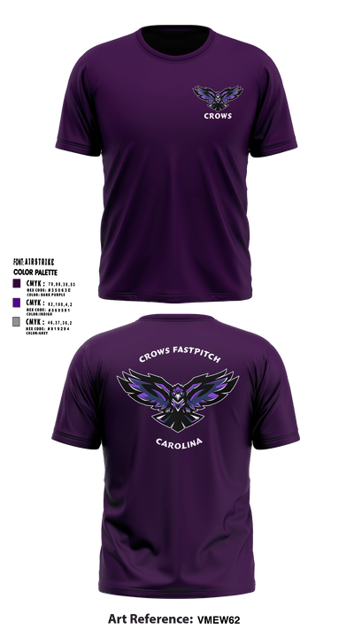 CROWS Fastpitch 7110601 Short Sleeve Performance Shirt - 1