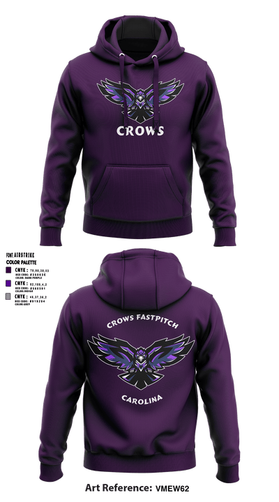 CROWS Fastpitch 7110601 Hoodie - 1