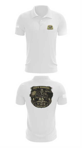 Short Sleeve Performance Polo, 962nd QM CO A5, Army, Teamtime, Team time, sublimation, custom sports apparel, team uniforms, spirit wear, spiritwear, sports uniforms, custom shirts, team store, custom team store, fundraiser sports, apparel fundraiser