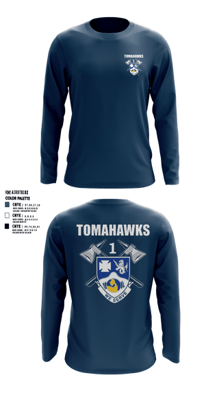 1-23 IN PT Gear Long Sleeve Performance Shirt - 2