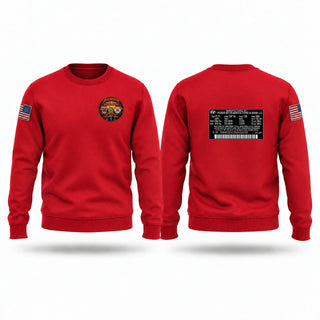 Crew Neck Sweatshirt, Ashby Fire and EMS, Fire Department, Teamtime, Team time, sublimation, custom sports apparel, team uniforms, spirit wear, spiritwear, sports uniforms, custom shirts, team store, custom team store, fundraiser sports, apparel fundraiser