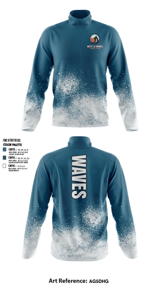 West LA Waves 71978051 Fleece Jacket - 1