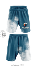 West LA Waves 71978051 Athletic Shorts With Pockets - 1
