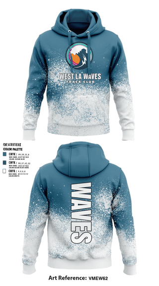 West LA Waves 71978051 Hoodie - 1