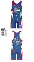 INDIANA AAU 91517132 Wrestling Singlet - 7