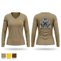 Executioners 95704076 Women's Long Sleeve V-neck Shirt - 1