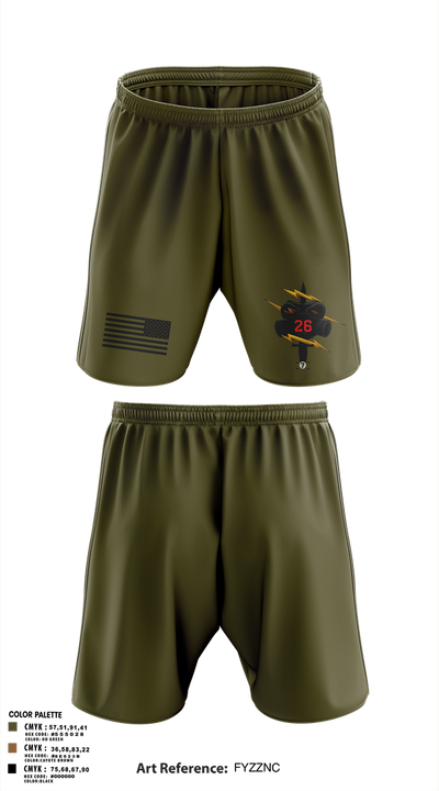 CDA 263 86429652 Athletic Shorts With Pockets - 105