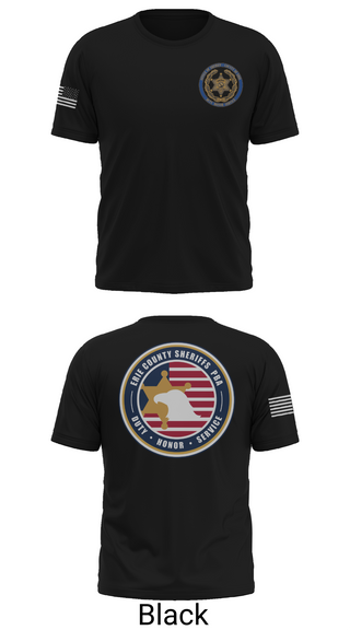 Old School Cotton Feel Shirt, Erie County Sheriff's Office PBA, Police, Teamtime, Team time, sublimation, custom sports apparel, team uniforms, spirit wear, spiritwear, sports uniforms, custom shirts, team store, custom team store, fundraiser sports, apparel fundraiser