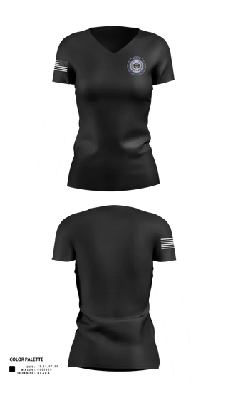 Womens Short Sleeve Vneck Shirt, 3rd Division CIU, Police, Teamtime, Team time, sublimation, custom sports apparel, team uniforms, spirit wear, spiritwear, sports uniforms, custom shirts, team store, custom team store, fundraiser sports, apparel fundraiser