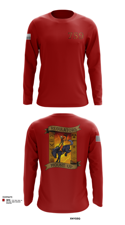 USS JEFFERSON CITY 86989980 Long Sleeve Performance Shirt 3