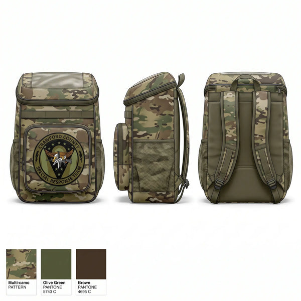 Gear Bag, Crawford County Special Response Team, Police, Teamtime, Team time, sublimation, custom sports apparel, team uniforms, spirit wear, spiritwear, sports uniforms, custom shirts, team store, custom team store, fundraiser sports, apparel fundraiser