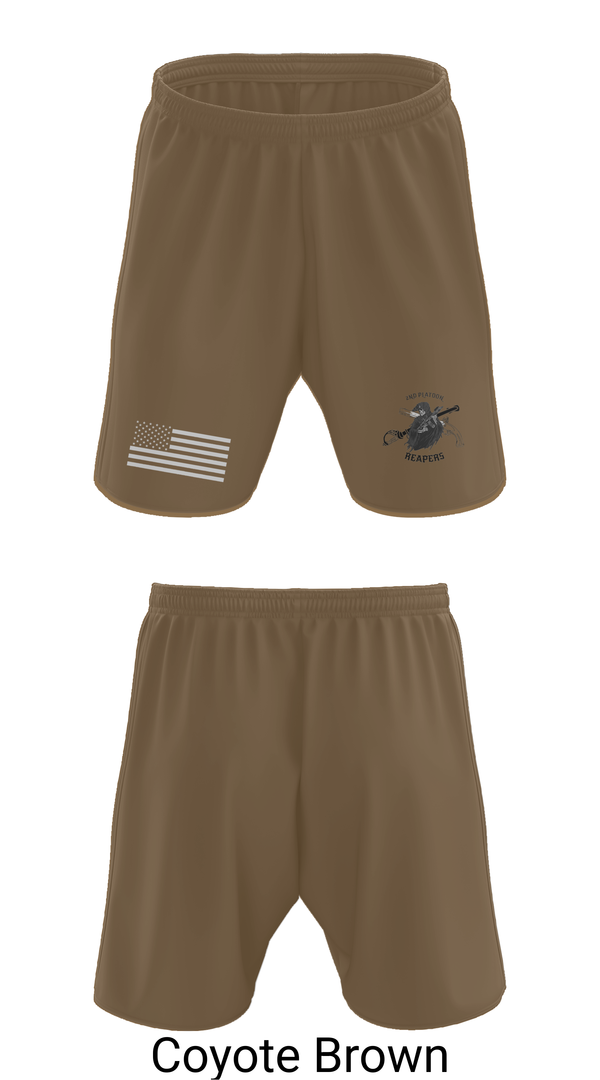 Athletic Shorts With Pockets, 984 MP CO 2nd Platoon, , Teamtime, Team time, sublimation, custom sports apparel, team uniforms, spirit wear, spiritwear, sports uniforms, custom shirts, team store, custom team store, fundraiser sports, apparel fundraiser