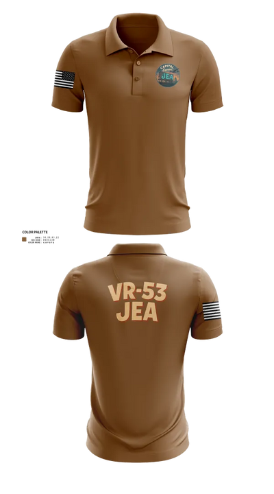 VR-53 68911207 Short Sleeve Performance Polo - 22