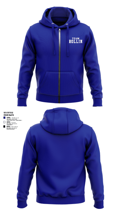 Team Rollin 41727412 Zip Hoodie - 6
