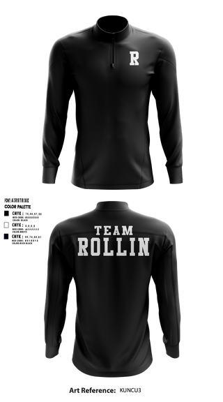 Team Rollin 41727412 Quarter Zip Jacket - 1