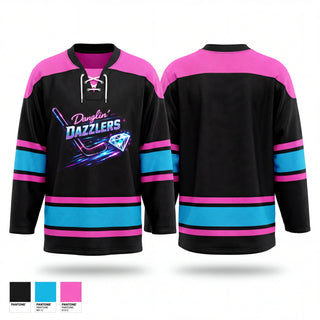 Danglin’ Dazzlers 89885260 Hockey Jersey - 1