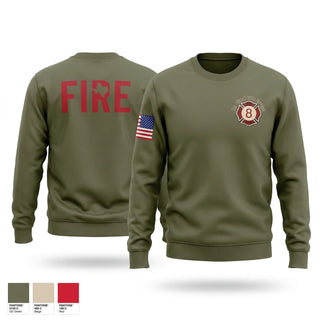 Crew Neck Sweatshirt, Joy VFD, Fire Department, Teamtime, Team time, sublimation, custom sports apparel, team uniforms, spirit wear, spiritwear, sports uniforms, custom shirts, team store, custom team store, fundraiser sports, apparel fundraiser